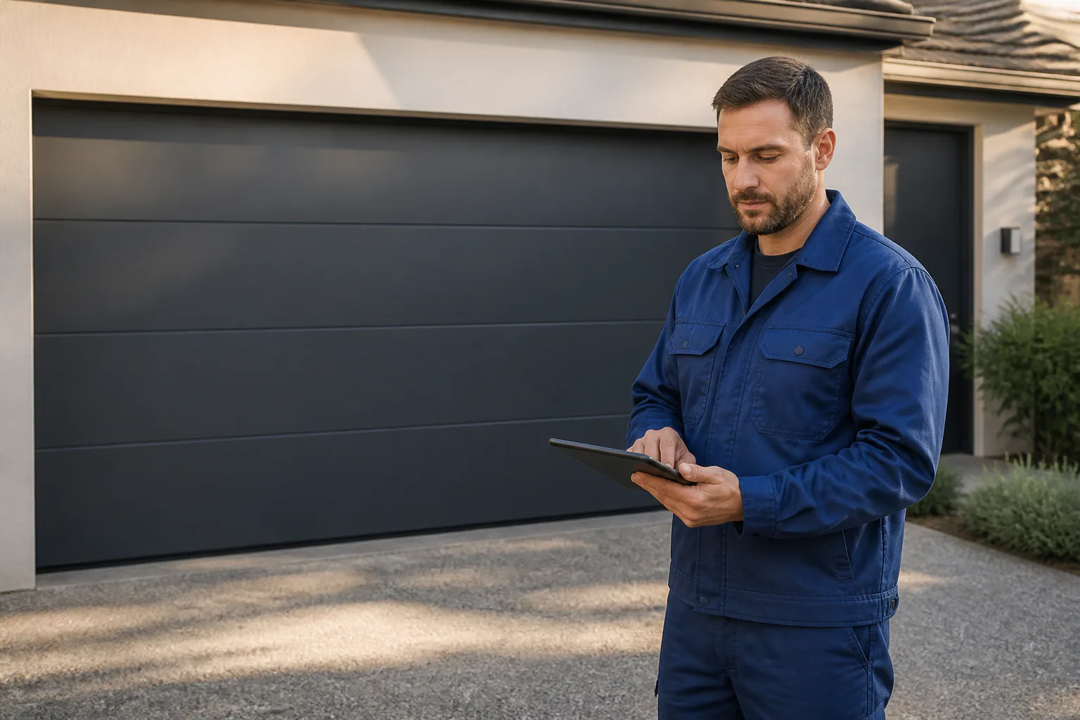 Sample website terms for a fictional garage-door service.